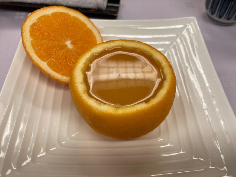 オレンジゼリー